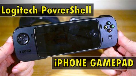iphone gamepad logitech powershell review youtube