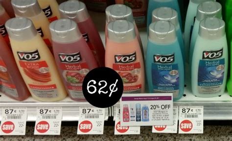 vo5 shampoo or conditioner just 62¢