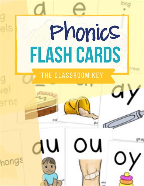 phonics flash cards printable