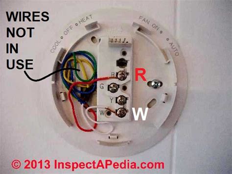 thermostat wiring wiring diagram  schematics