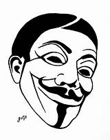 Guy Fawkes Face Pop Painting Vendetta Blanaru Georgeta Original Drawing Mask Anonymous Cliparts Line Getdrawings Paintings 6th December Uploaded Which sketch template