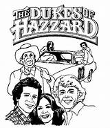 Hazzard Dukes Coloring Pages Car Animated Cars Printable Sheets Books Duke Hazard Colouring Cartoon Coloringpages1001 Popular sketch template