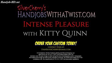 intense pleasure silvercherrys handjobs with a twist kitty quinn