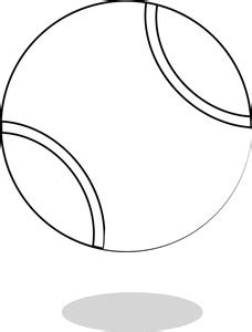 picture   tennis ball clipart