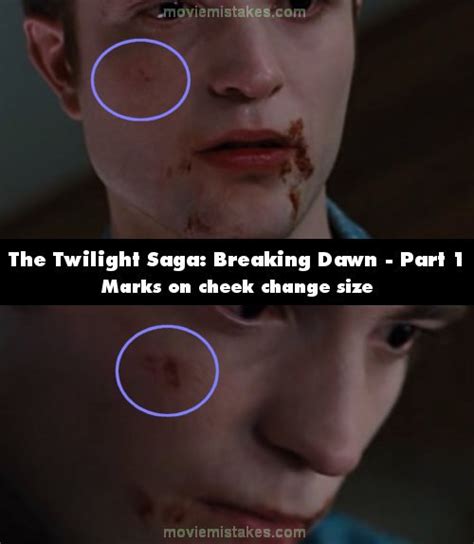 The Twilight Saga Breaking Dawn Part 1 Movie Mistake