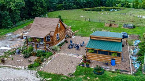 living big   tiny house true  grid homesteading   pioneer style cabin