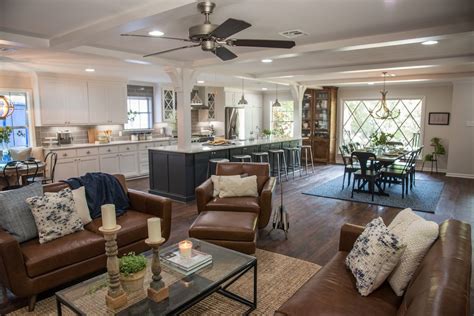 open concept kitchen dining  living room palette pro