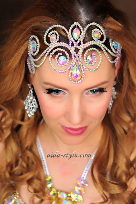 Tiara For Belly Dance Aida Style