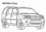 Honda Ridgeline Designlooter sketch template