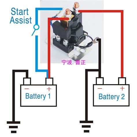 diagram battery isolator relay wiring diagram mydiagramonline