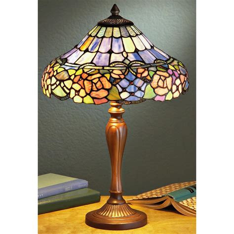 tiffany style table lamp  lighting  sportsmans guide
