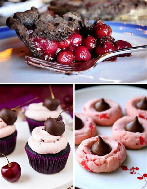 8 Delicious Chocolate Cherry Dessert Recipes