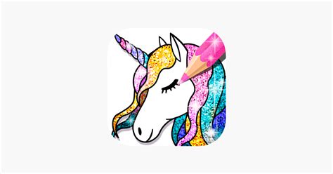 unicorn coloring book sparkle   app store