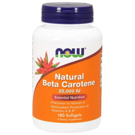 vitamin  beta carotene natural iu sgels genesis healing