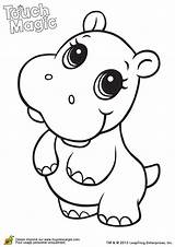 Leapfrog Tatakiki Mickey Hippopotame sketch template