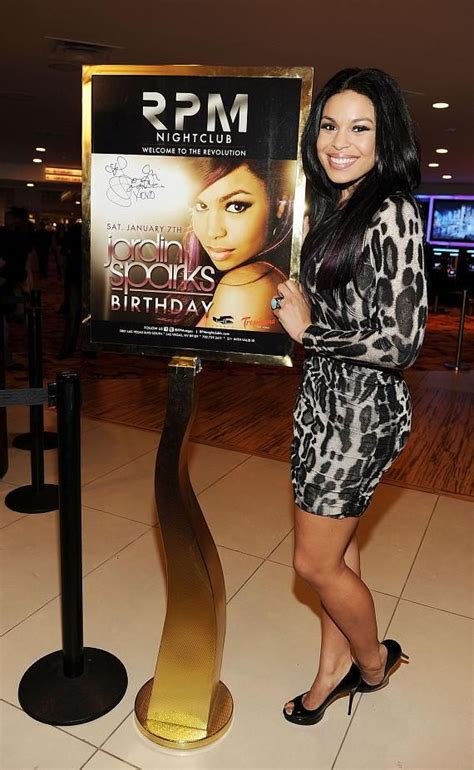 Spotted Jordin Sparks Getting Catty And Sexy In Vegas For Her 22nd