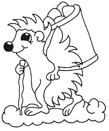 kids  funcom  coloring pages  hedgehogs