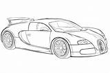 Ausmalbilder Bugatti Coloriage Chiron Autos Veyron Malvorlage Danieguto Wallpaper sketch template