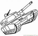 M1 Abrams Tank Miscellaneous Coloring Printable Transport Color sketch template