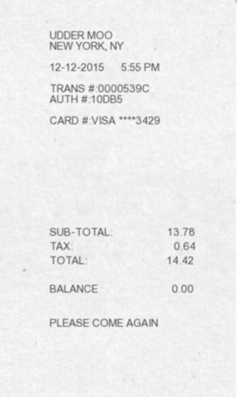 generic receipt template added expressexpense    receipts