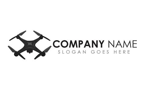 drone company logo template  templatemonster company logo logo templates logo