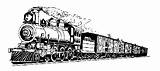 Trains Clipartcow Cliparts sketch template