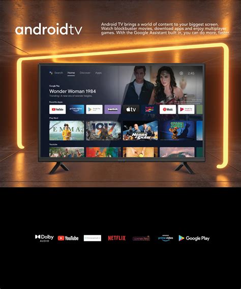 hd smart tv  android bauhn