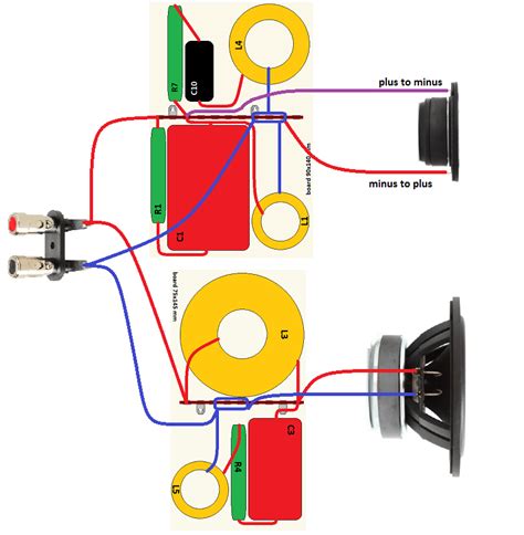 speaker  tweeter wiring diagram knittystashcom