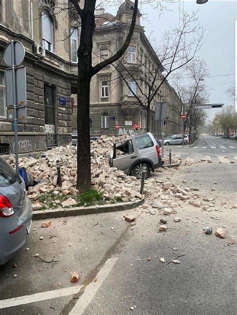 magnitude earthquake hits zagreb croatia  video foreign affairs nigeria