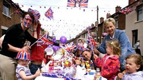 royal wedding cardiff leads   street parties bbc news