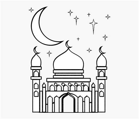 islam drawing celebration  printable ramadan colouring pages