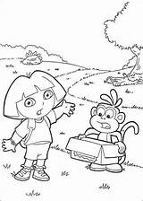 Dora sketch template