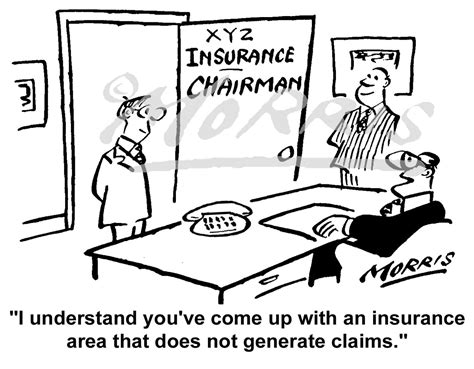 insurance claims cartoon ref bw business cartoons