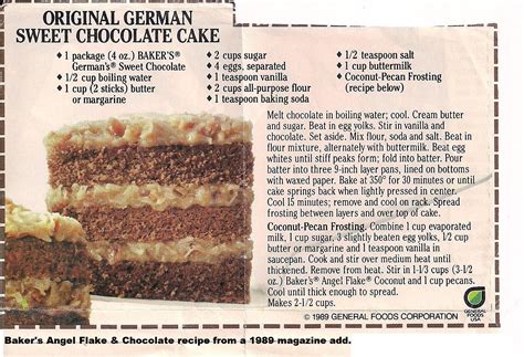 easy recipe tasty bakers german chocolate cake recipe  healthy