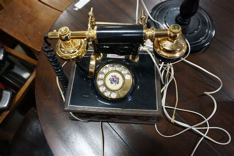 vintage rotary phone big valley auction