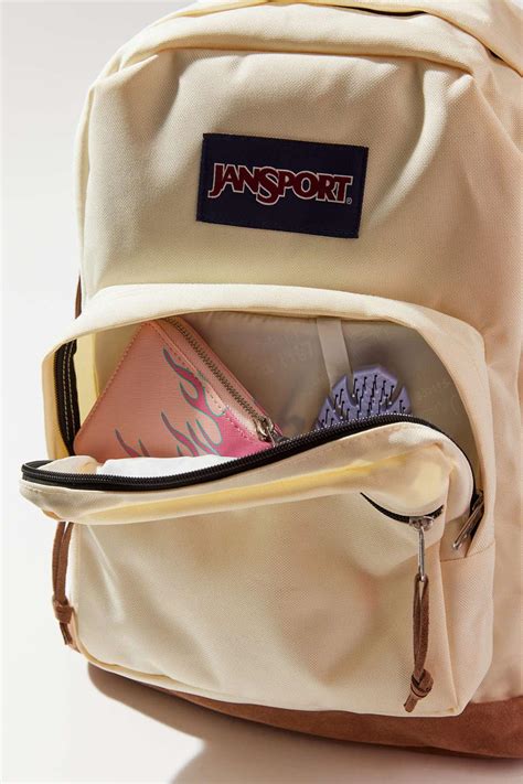 jansport  pack retro backpack  brown lyst
