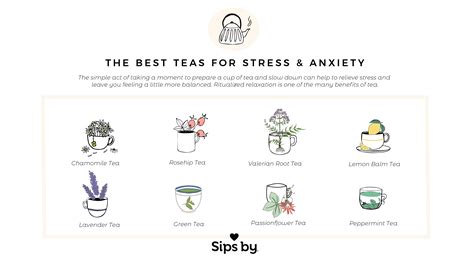 The Eight Best Teas For Stress And Anxiety Sips By