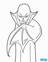 Vampire Coloring Pages Drawing Kids Dracula Printable Colour Count Drawings Popular sketch template