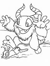 Neopets Colouring Pages Winter sketch template