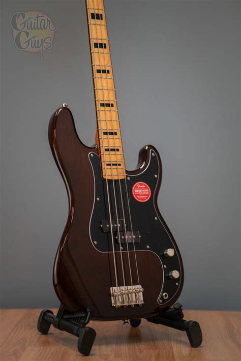 Squier Classic Vibe 70s Precision Bass Walnut Guitar Guys
