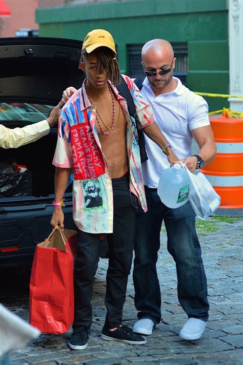 jaden smith showing his abs in nyc july 2016 popsugar celebrity photo 5