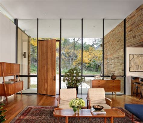 striking living room designs  glass walls