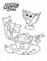 Jam Animal Coloring Pages Printable Fox Environment Getcolorings Getdrawings Kids Print Recycling Characters Color Wild Play Colorings sketch template
