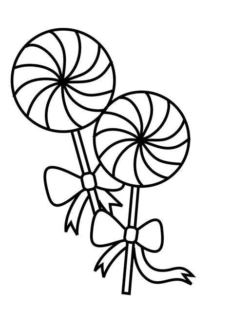 kleurplaat lolly