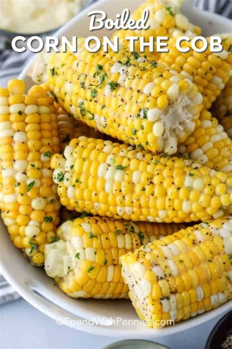 This Boiled Corn On The Cob Recipe Is The Easiest To Follow It Makes