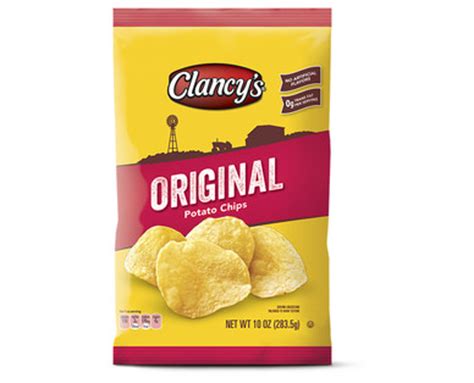 aldi  clancys potato chips