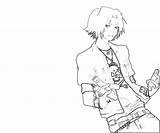 Dynamite Gokudera Hayato Coloring Pages sketch template