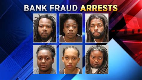 police 6 people arrested in bust of bank card fraud ring