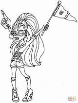 Ghoulia sketch template