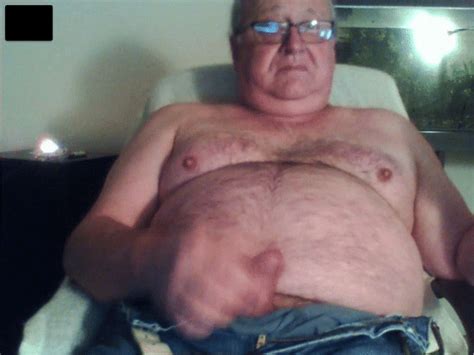 huge grandpa penis cum